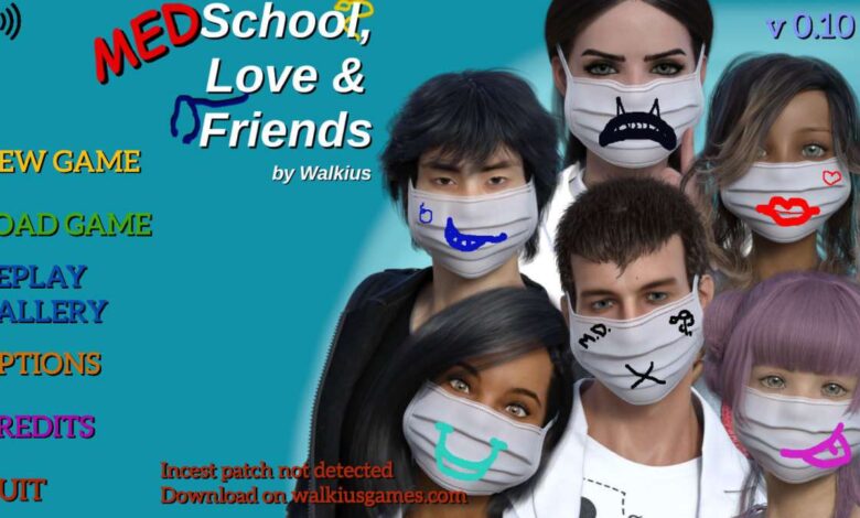 Medschool, Love and Friends PC Game Free [v0.3]